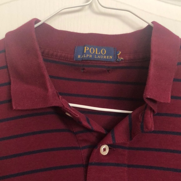 Ralph Lauren polo, men, maroon, medium - Picture 11 of 12